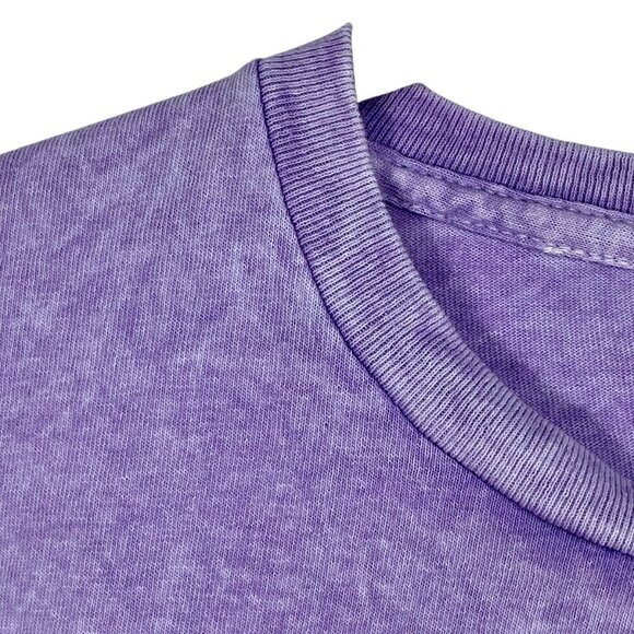 NWOT Nirvana Band Tee Purple Large 100% Cotton Licensed Merch Grunge Rock Smiley - Picture 5 of 10